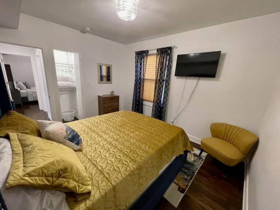 The Blue Golden Luxury Modern 3- Bedroom Apartment In Chicago Ngoại thất bức ảnh